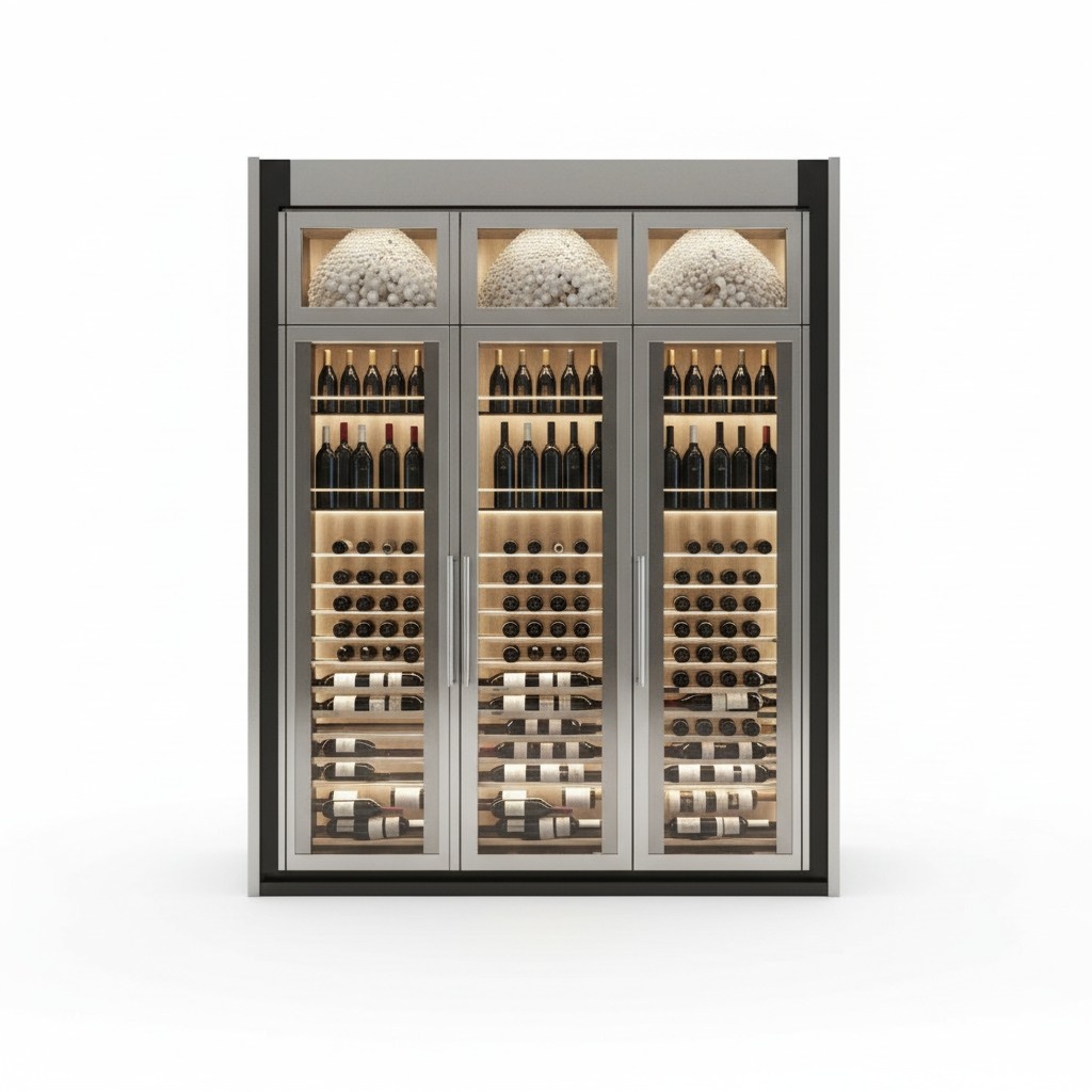 Weinkühlschrank Weinarchiv Weinablage Weinschrank Flaschenregal Weinmöbel