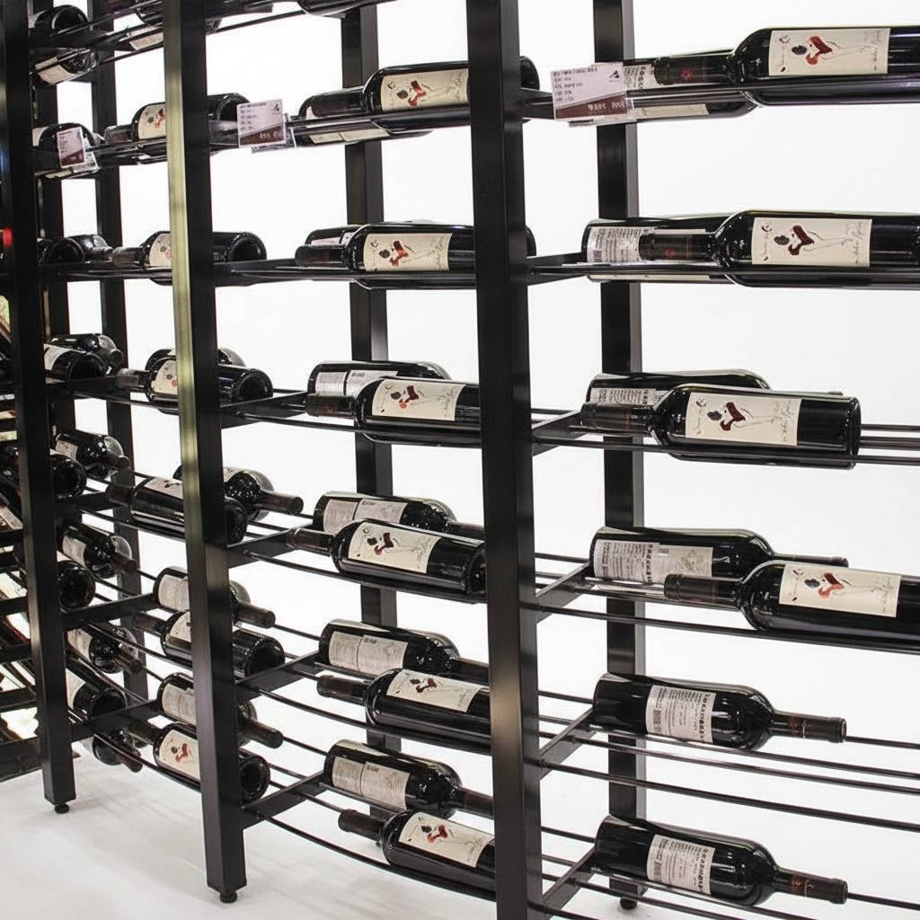 Weinmöbel Weinarchiv Weinkeller Weinregal Flaschenregal Weinhalter