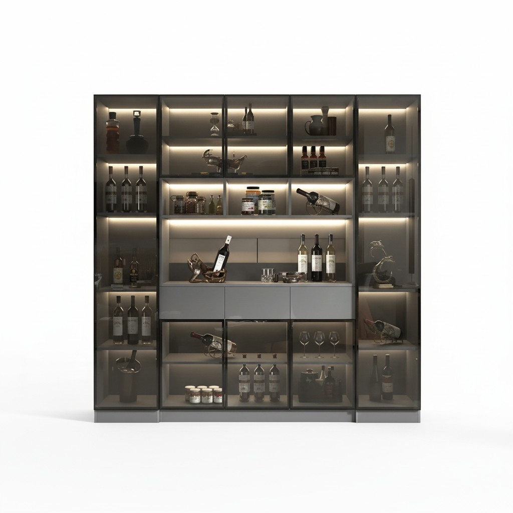 Weinmöbel Weinschrank Weinregal Flaschenregal Weinarchiv Weinlagerregal
