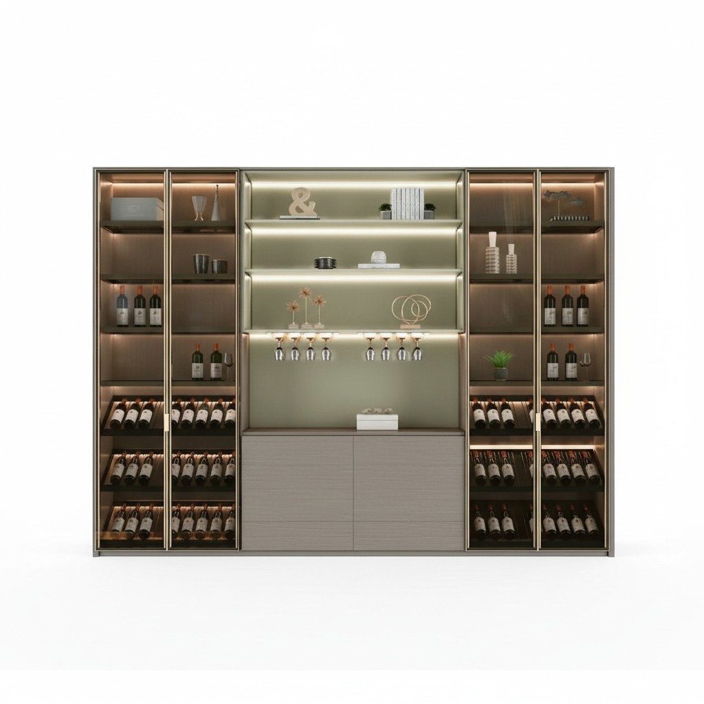 Weinschrank Weinregal Flaschenregal Weinmöbel Weinarchiv Weinkühlschrank