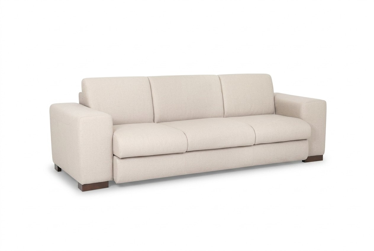 Weißer Dreisitzer Textilsofas Neue Designer Couche Arbeitszimmer Möbel