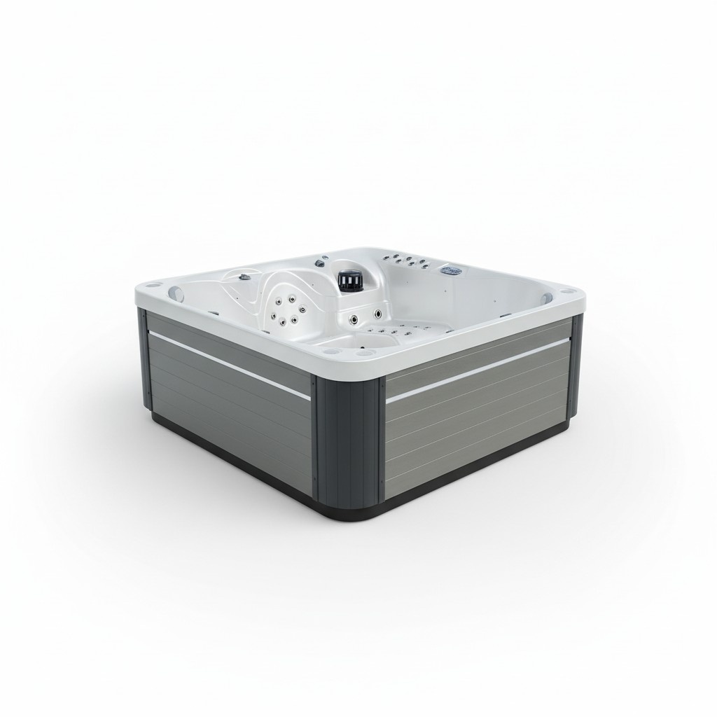 Whirlpool Blubberbad Hydromassagewanne Spa-Bad Whirlwanne 210x210 cm