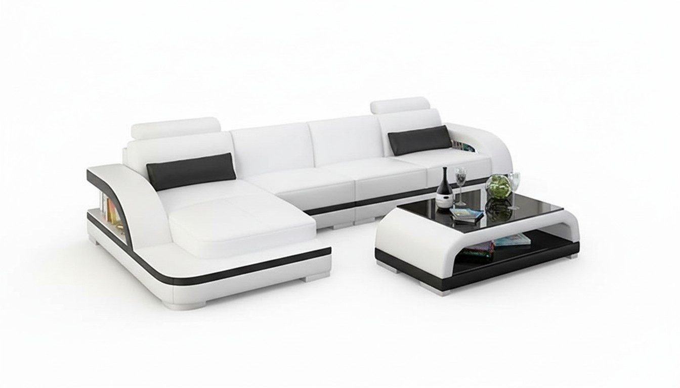 Wohnlandschaft Ecksofa Couch Polster Garnitur Designer Couchen Sofas 2tlg Set