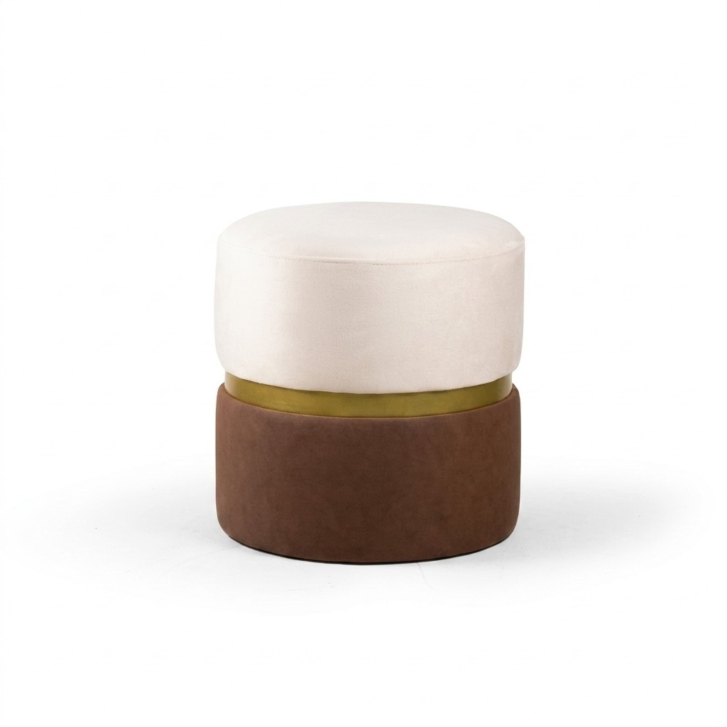 Wohnzimmer Design Fußhocker Sitzhocker Modern Hocker Polster Neu