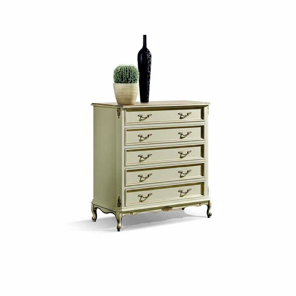 Wohnzimmer Italienische Luxus Möbel Klassischer Barock Stil Kommode