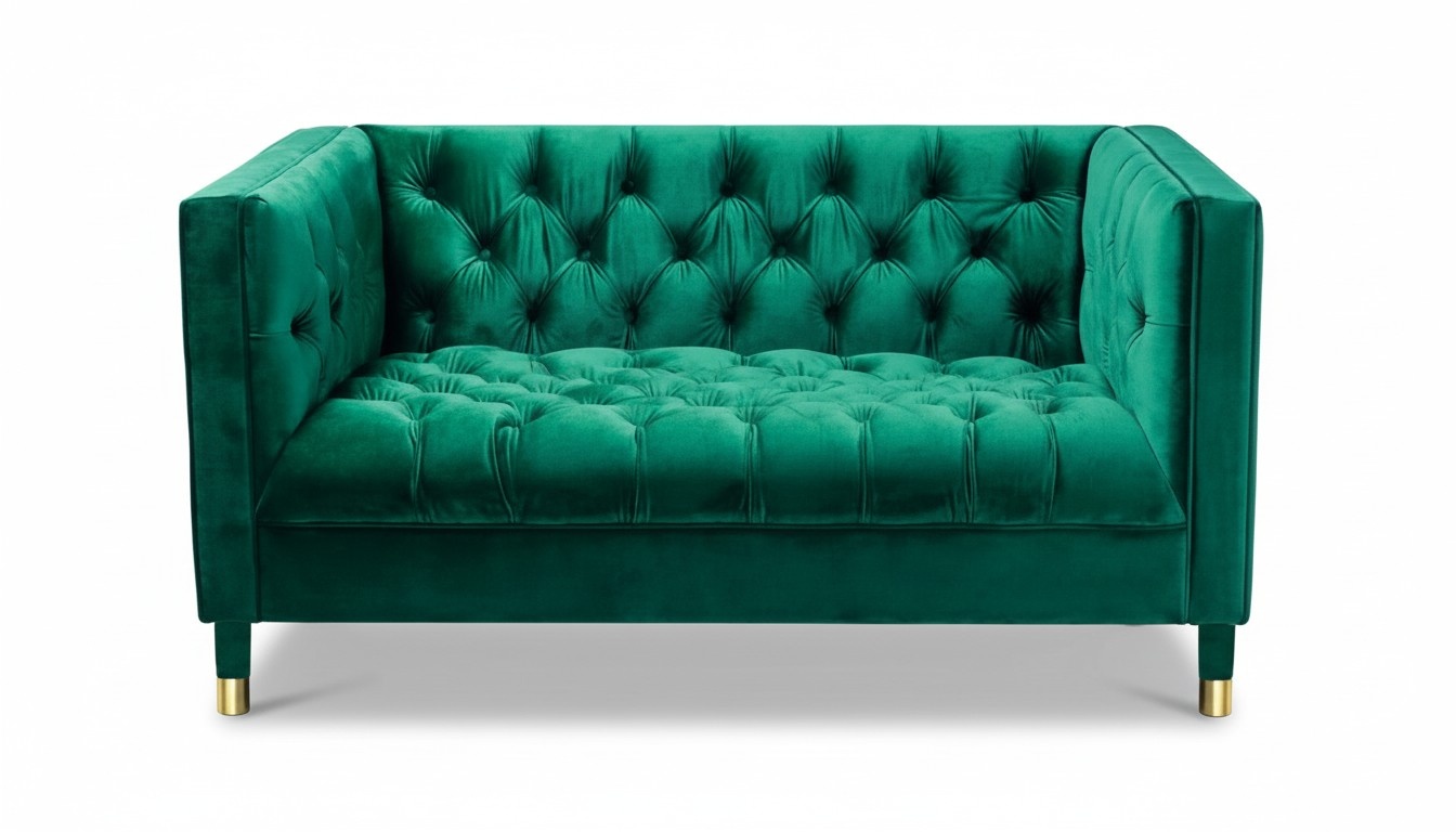 Wohnzimmer Luxus Polster Stoff Sofa Zweisitzer Couch Luxus Einrichtung