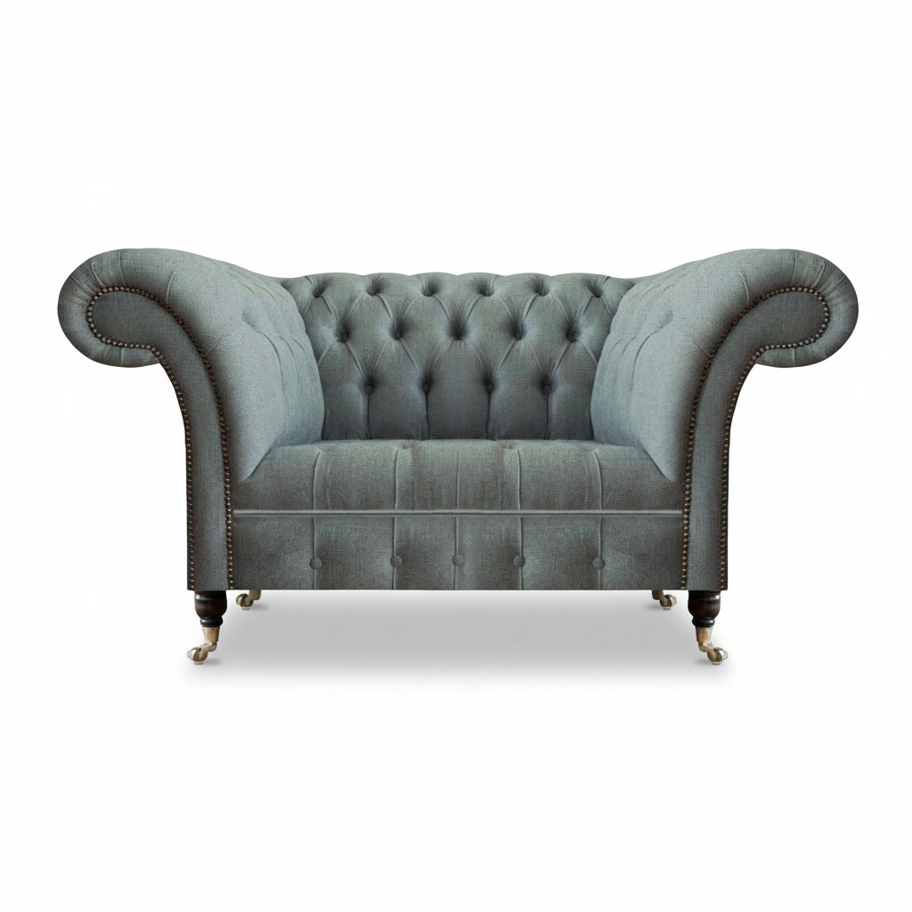Wohnzimmer Luxus Sofa Zweisitzer Couch Einrichtung Modern Chesterfield