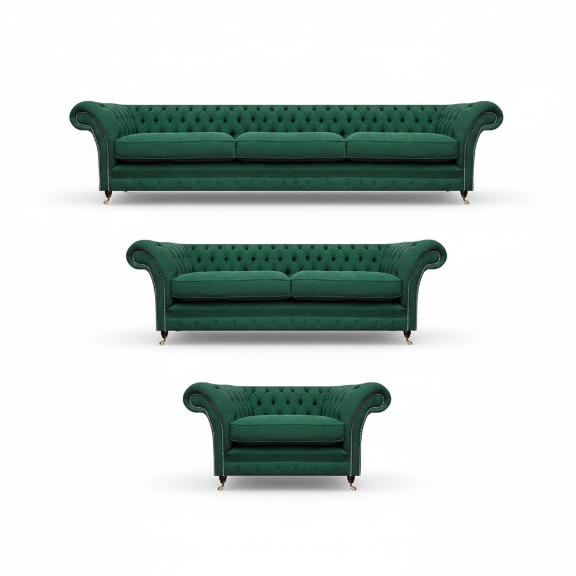 Wohnzimmer Set Luxus Komplett 3tlg Chesterfield Polstermöbel Einrichtung