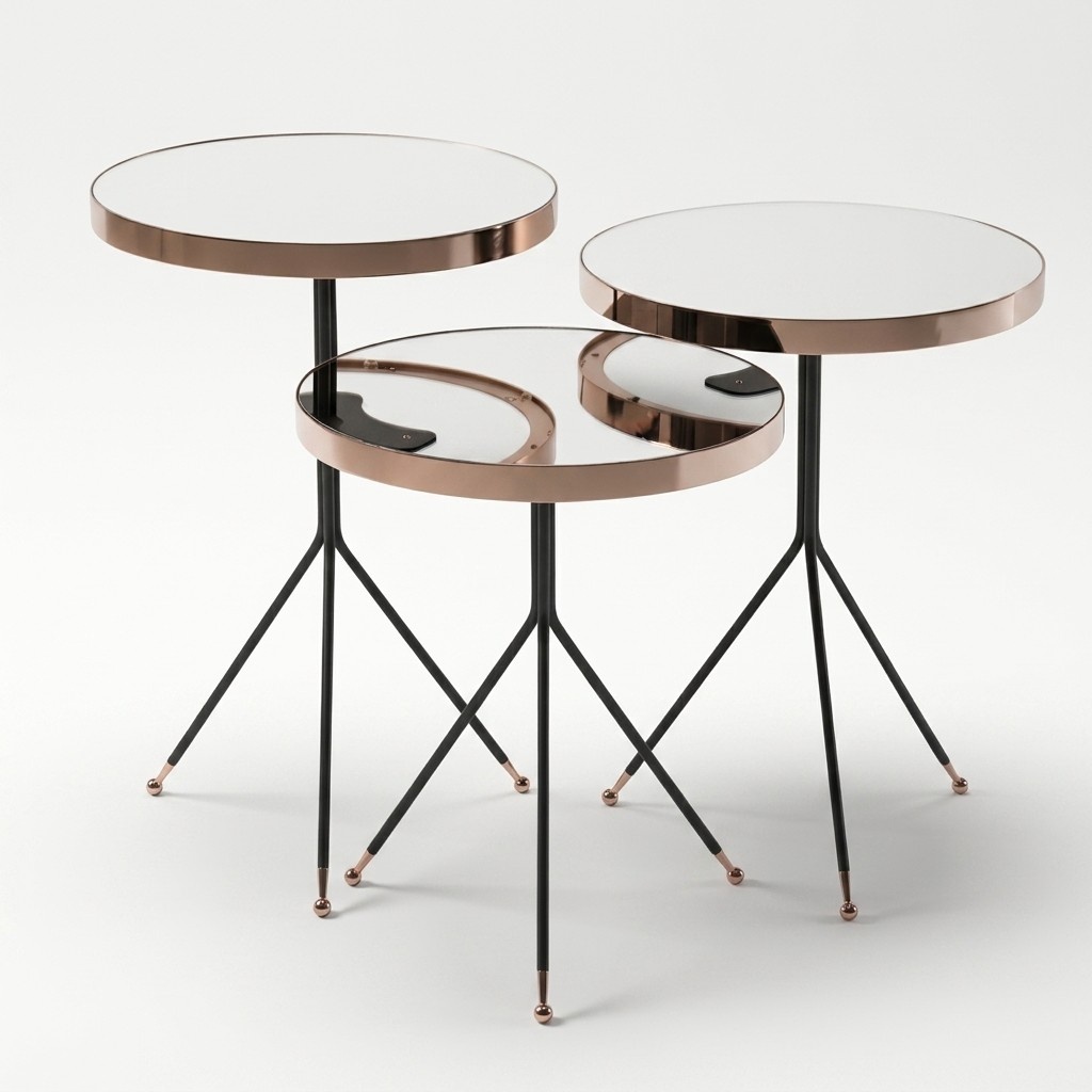 Wohnzimmertisch Couchtisch Beistelltisch Satztisch Modern Zeitlos