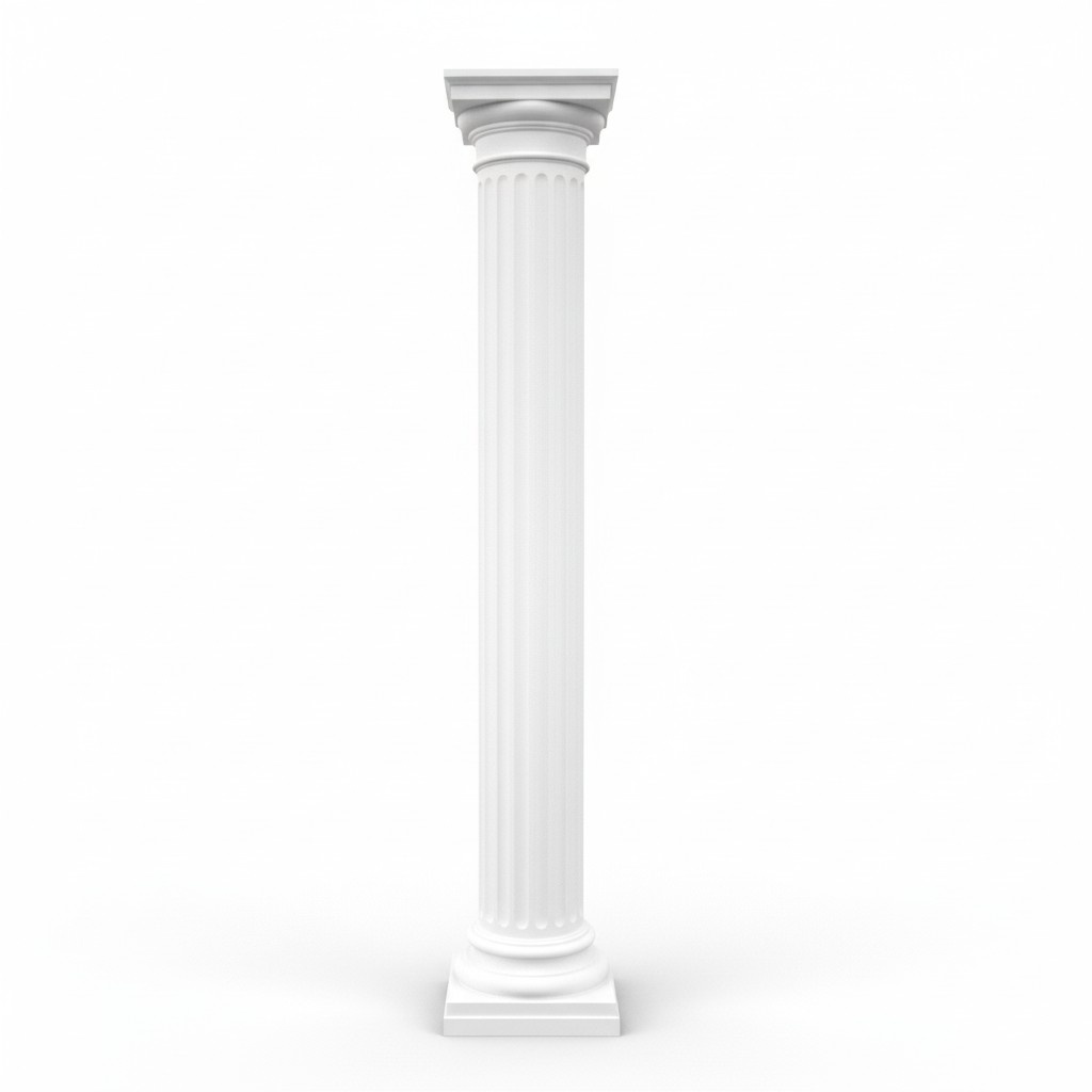 XXL Griechische Säule Antik Stil Design Luxus Säulen Stützen Neu 214cm