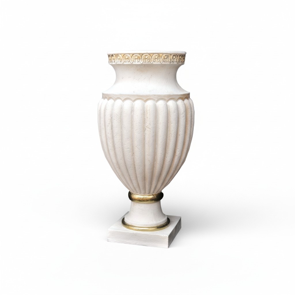 XXL Vase Figur Tisch Dekoration Dekorative Vasen Antik Stil Kelch Skulptur