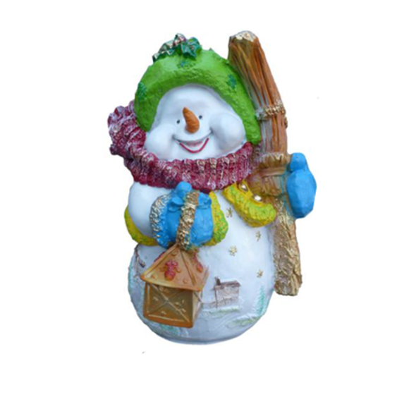 Schneemann Figur Statue Deko Figuren Deko 40cm Winter Neu Statuen