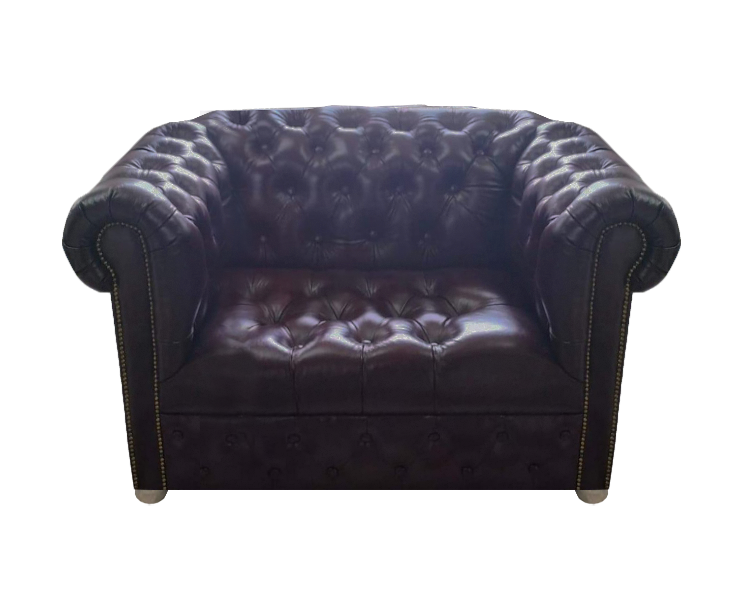 Luxus Braun Sessel Wohnzimmer Polstermöbel Couch Leder Sitz Einrichtung