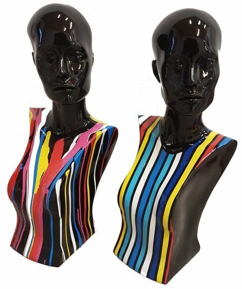 Abstrakte Deko Figur Statue Skulptur 58 cm Figuren Statuen Skulpturen