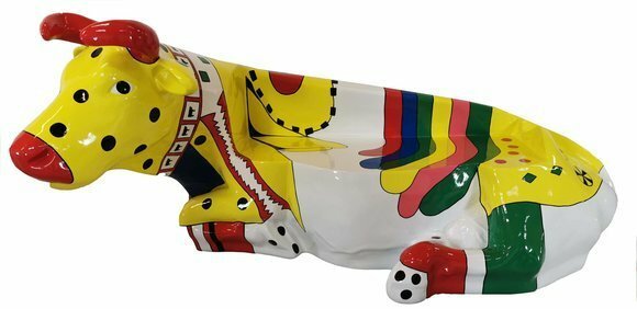 Abstrakte Dekorative Figur Statue Skulptur 98cm Figuren Statuen Skulpturen