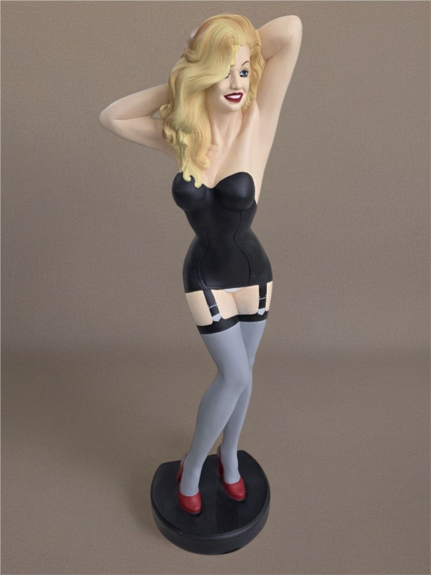 Design Sexy US Frauen Figur Statue Skulptur Figuren Skulpturen Sofort
