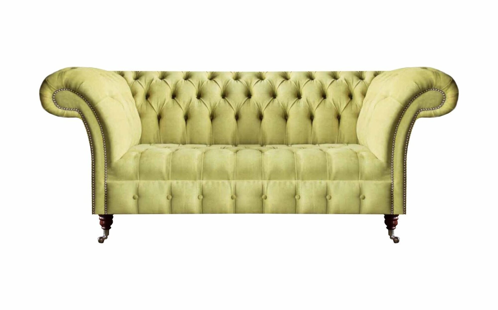 Wohnzimmer Luxus Polster Sofa Dreisitze Sitzmöbel Chesterfield Couch Neu Design