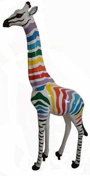 Abstrakte Figur Dekor Statue Skulptur 205cm Figuren Statuen Skulpturen