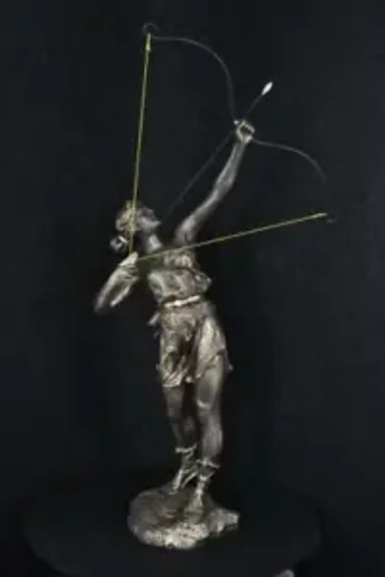 Diana Göttin Skulptur Bogen Jägerin Dekoration Abstrakt Antik Stil Skulpturen