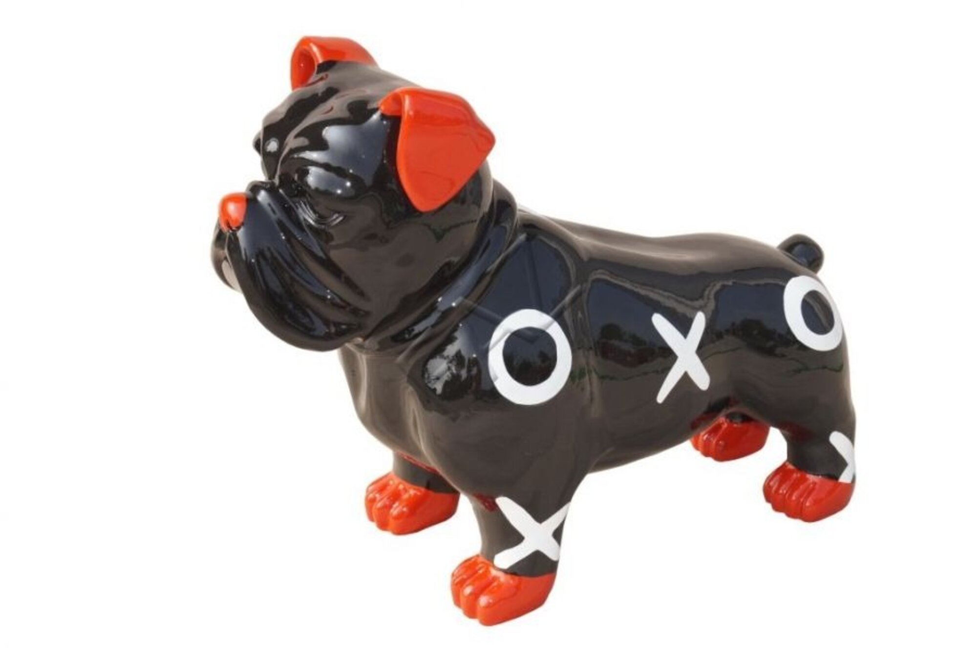 Design Hund Figur Statue Dekoration Skulptur Skulpturen Figuren Abstrakt Deko