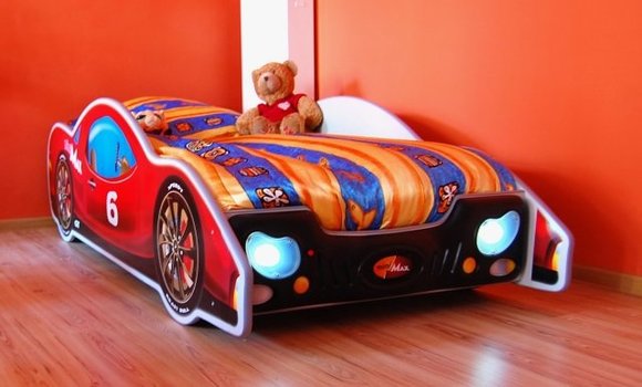 Bett mit Matratze Kinderbett Jugendbett Auto Bett Betten MINI MAX