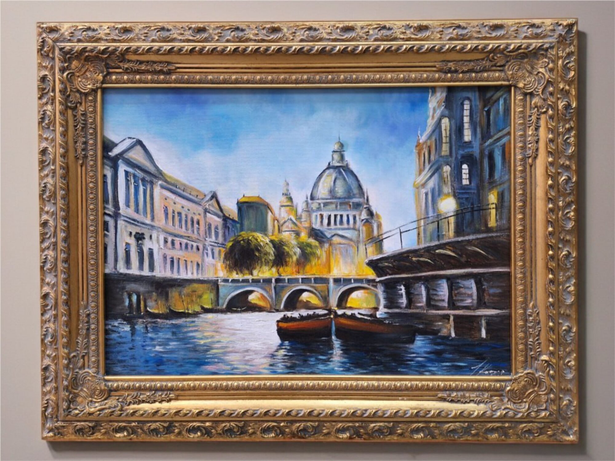 Original Ölgemälde – abstrakte moderne Kunst auf Leinwand Sofort