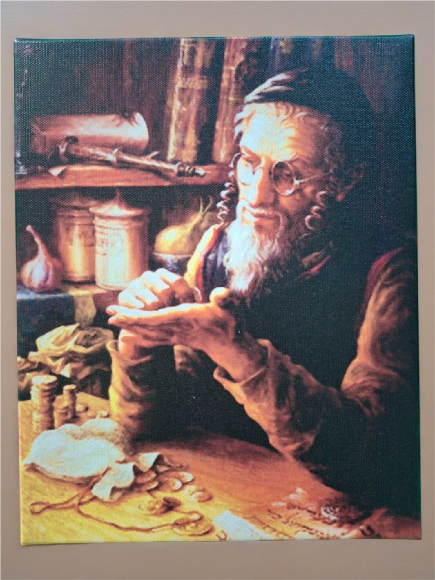 Ein einzigartiges abstraktes Ölgemälde auf Leinwand, sorgfältig von Hand gefertigt Sofort