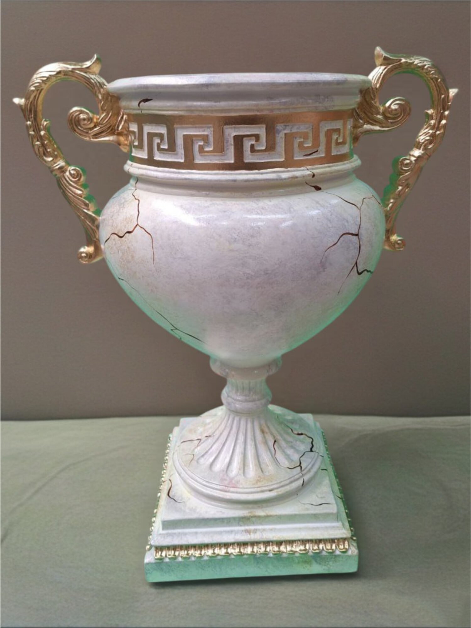 Exklusive XXL-Designvase handgefertigter Blumentopf für stilvolle Dekoration Sofort