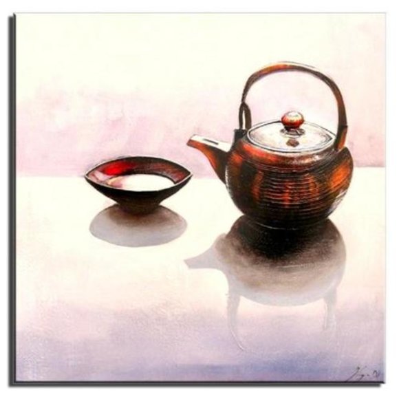 Gemälde Ölbild Bild Ölbilder Rahmen Bilder "FengShui"G01641