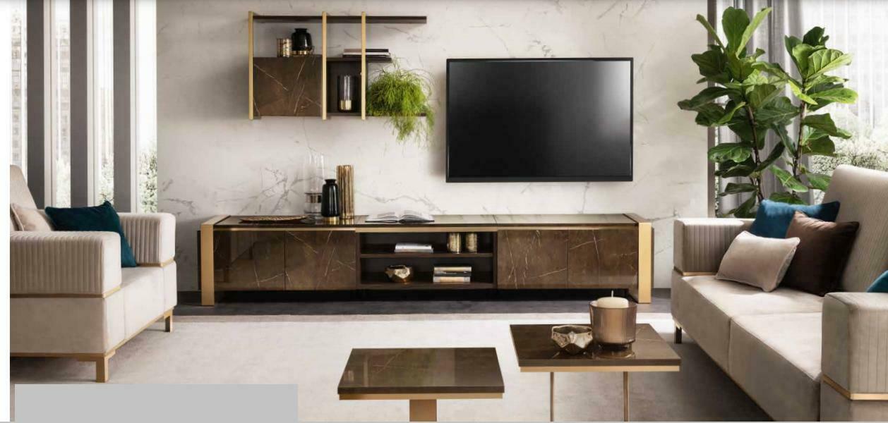 Luxus Sideboard tv Lowboard rtv xxl Schrank Tisch Wohnzimmer Holz rtv Neu Hotel