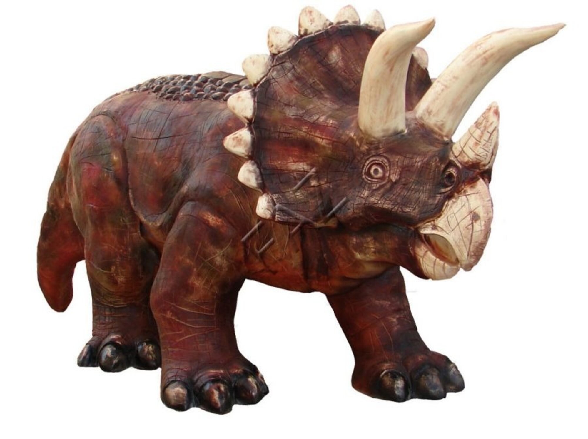 Dinosaurier Figur Statue Skulptur Figuren Skulpturen Massiv Dekoration