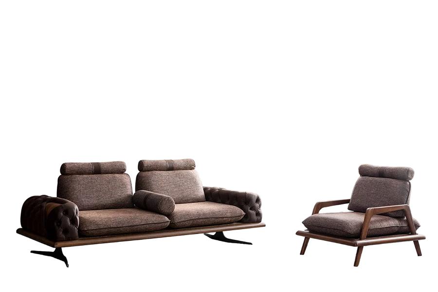 Luxus Chesterfield Loft Sofagarnitur 3+1 Sitzer Couch Polster Möbel Garnituren