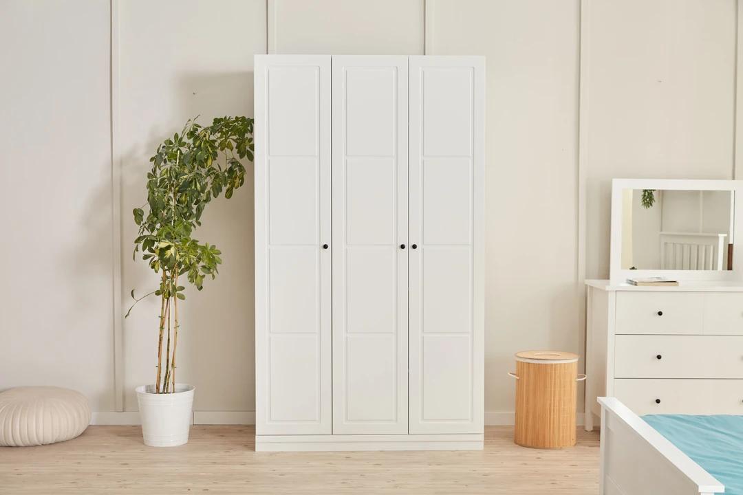 Kleiderschrank Luxus Weiß Holzmöbel Einrichtung Modern Schrank Schränke
