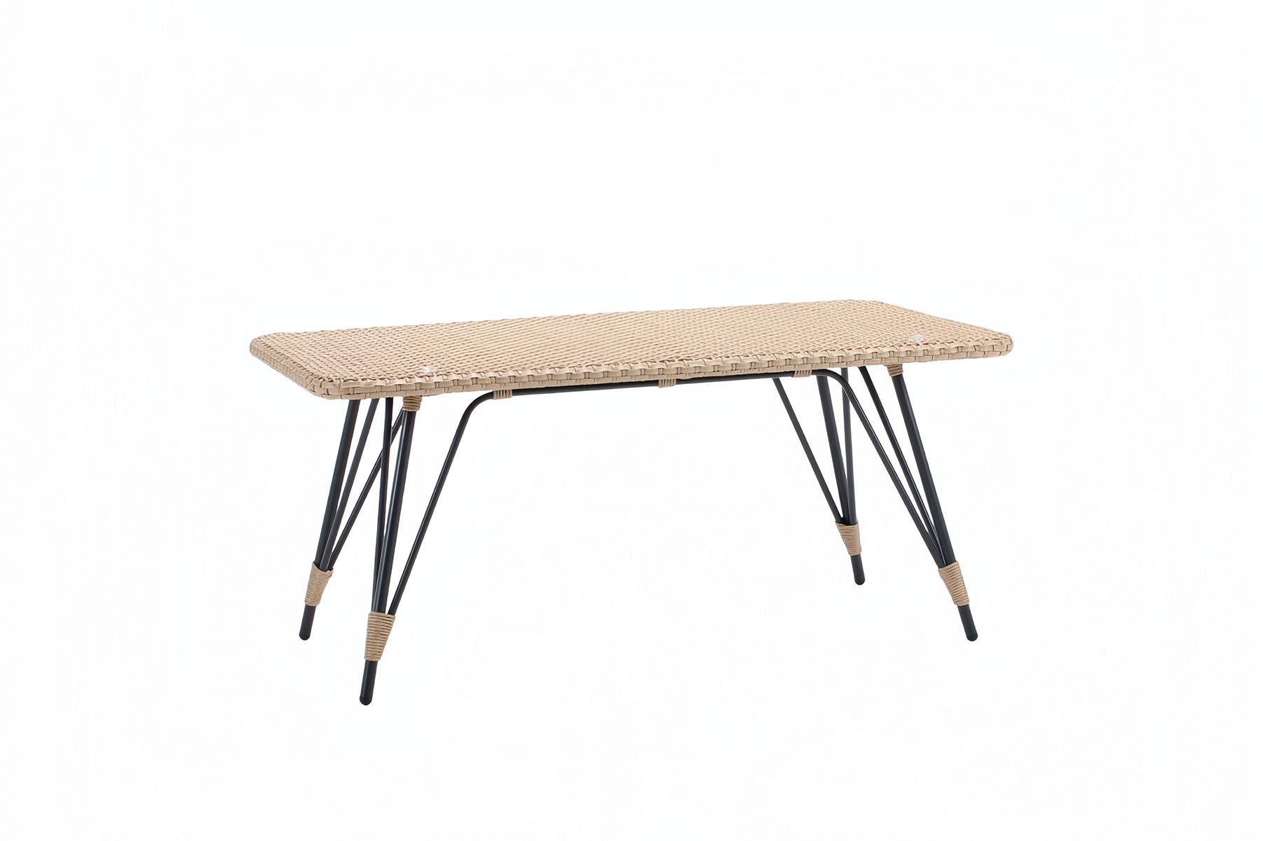 Couchtisch Terrasse Design Tische Möbel Tisch Luxus Beistelltisch Rattan Modern