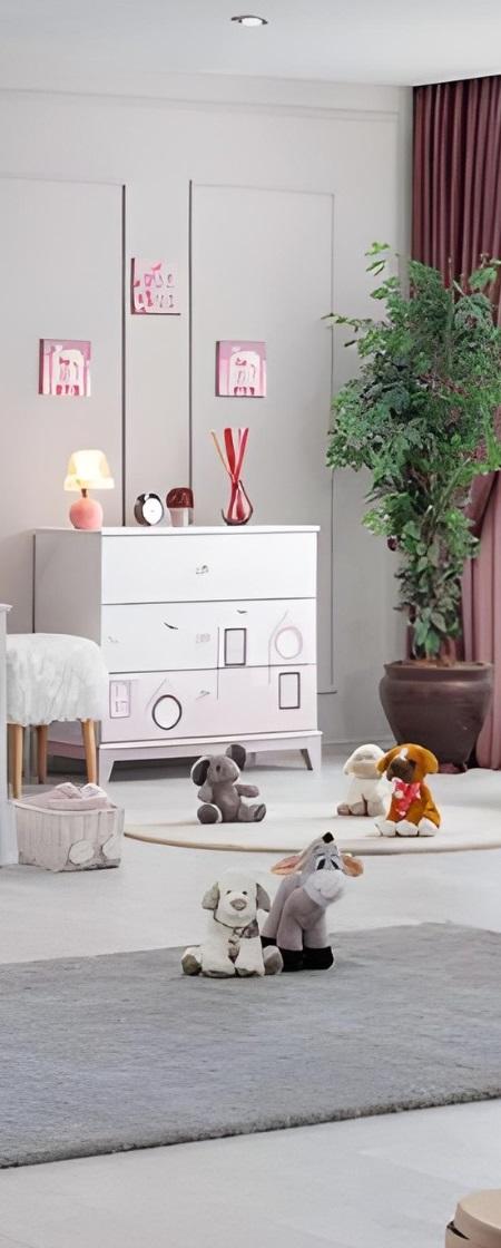 Kommode Mehrfarbig Kommodenschrank Holzmöbel Schlafzimmer Neu Einrichtung