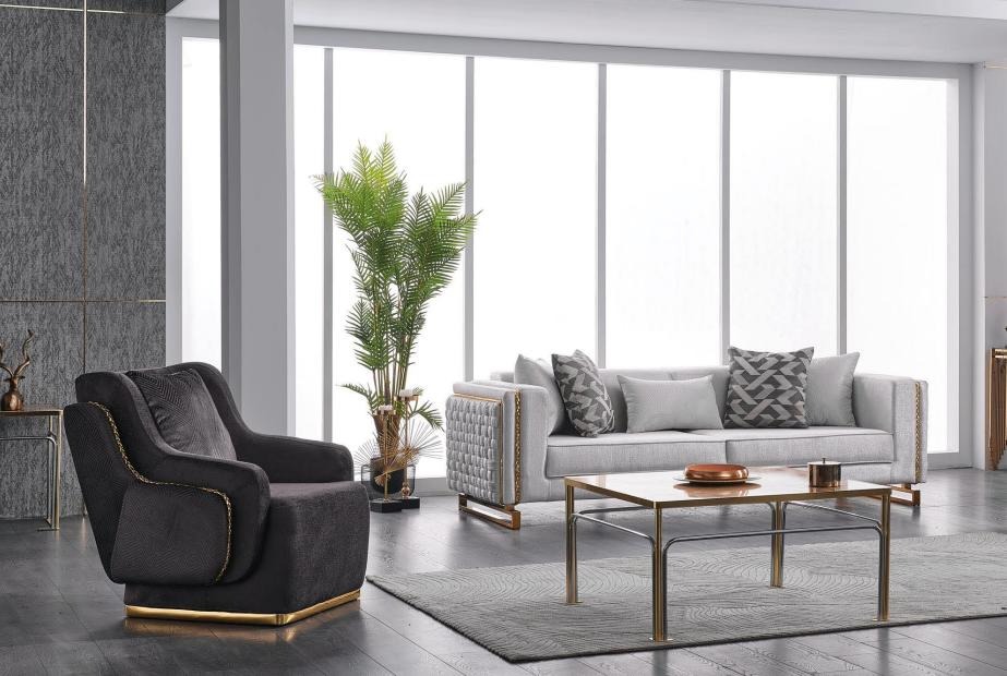 Designer Couchen Weiche Sofa Polster Sofagarnitur Couchen 3+1 Sitzer 2tlg