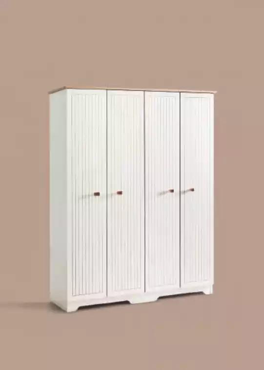 Klassische Möbel Regal Schränke Schrank Schlafzimmer Holz 160cm Luxus