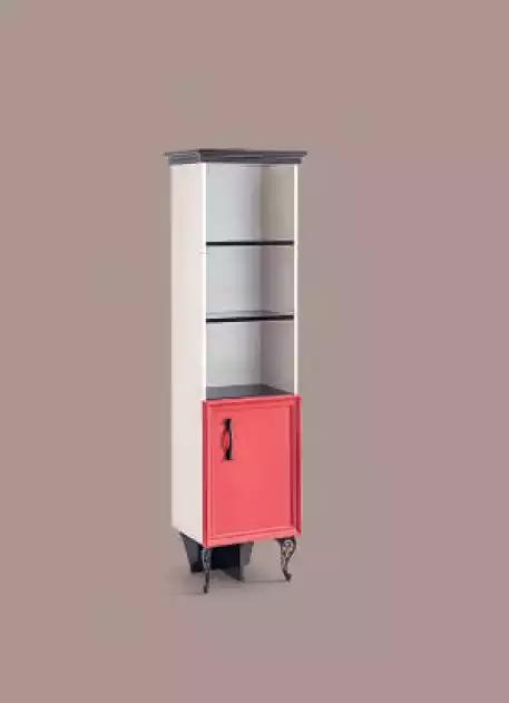 Regal Schrank Bücherregal Schränke Mehrzweck Möbel Braun 164x40x34