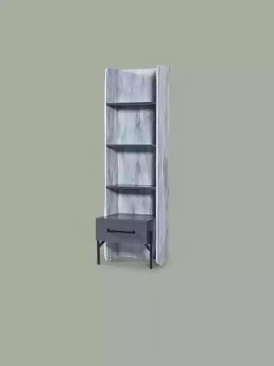 Regal Schrank Bücherregal Schränke Mehrzweck Möbel Braun 165x49x47