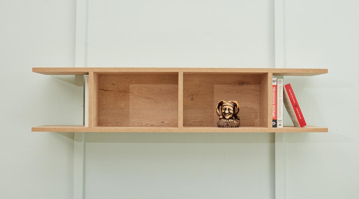 Design Holzmöbel Regale Wohnzimmer Einrichtung Luxus Wandregal Beige