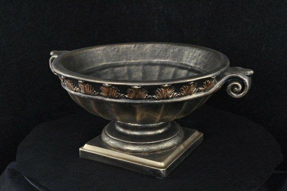 Schale Design XXL Obst Schale Dekoration Vase Tisch Klassischer Marmor