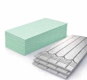 SET XPS Trockenbau Fußbodenheizung Trittschalldämmung Modern Effizient