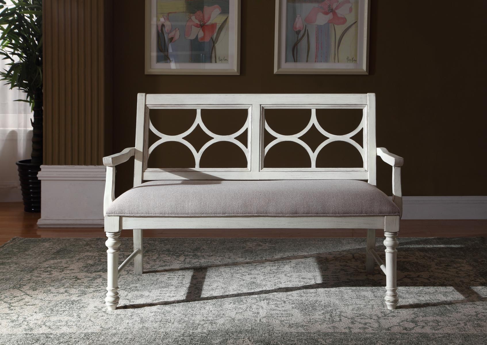 Hocker Bank Original Textil Echte Handarbeit Massiv Holz Bänke Möbel Sitzbänke