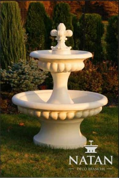 Zierbrunnen Springbrunnen 157cm Skulptur Brunnen Deko Garten Fontaine