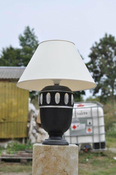 Design Lampe Tischlampe Leuchte Deko Klassische Beleuchtung 58cm