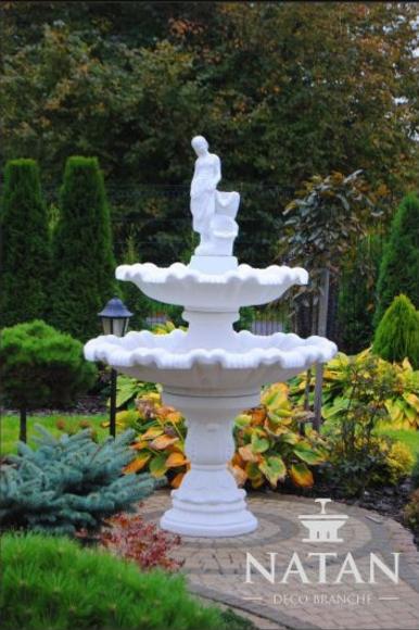 Zierbrunnen Springbrunnen Figur Antik Brunnen Dekoration Garten Fontaine