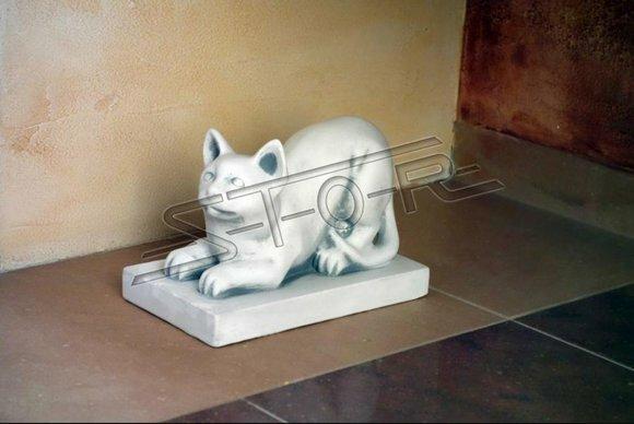 Garten Dekoration Katze Terrasse Dekorative Stein Figuren Figur Statue