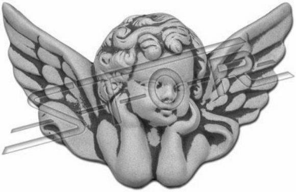 Grabschmuck Grab Stein Dekoration Engel Figur Skulptur Gott Heilig