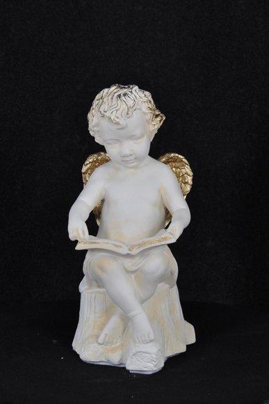 Figur Skulptur Engel Skulpturen Figuren Statue Statuen 41,5cm Design