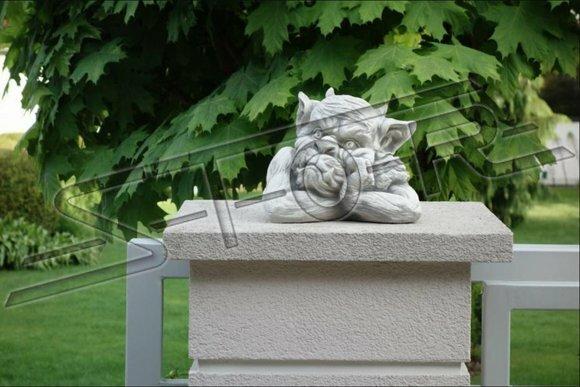 Troll 18cm Skulptur Design Figur Statue Garten Figuren Statuen
